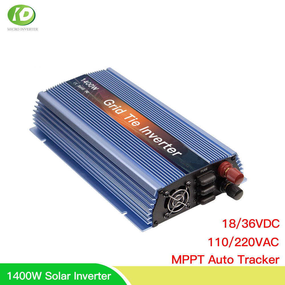 Micro Inverter 1400W Solar Grid Tie - Onduleur solaire MPPT à onde sinusoïdale