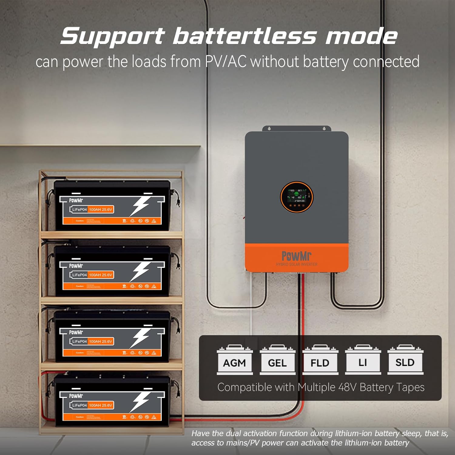 Convertisseur solaire hybride  - Split Phase Inverter 10Kw 110V 220V avis et prix