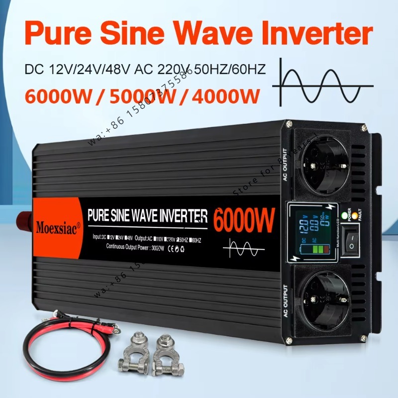Convertisseurs de tension Moex - Pure Sine Wave Inverter 5000W 48V 220V avis et prix
